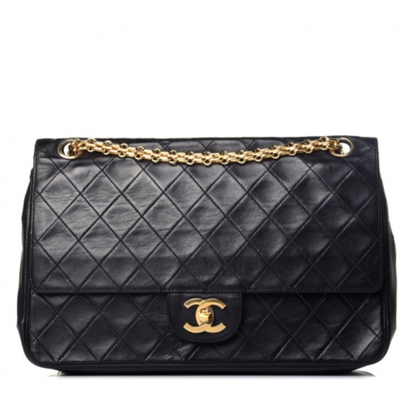CHANEL Bags Chanel Sale Lambskin Medium Double Flap Bijoux Chain Black Shoulder Bag Poshmark